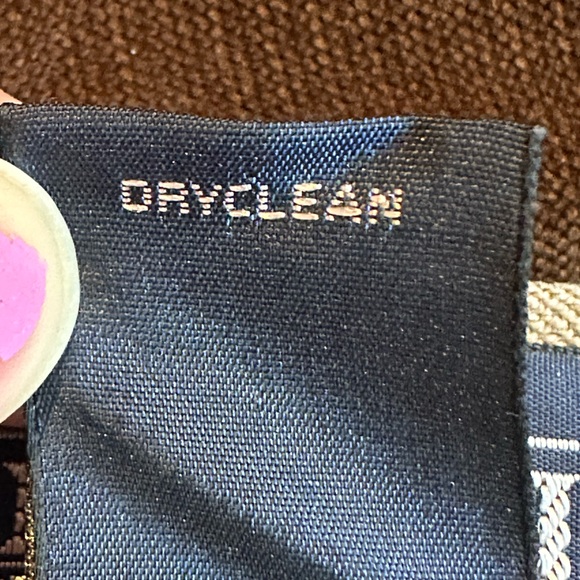 Lands End Direct Merchant Tan Pleated Deep Pockets Suspender Dress Pants Sz 32 - Picture 12 of 15